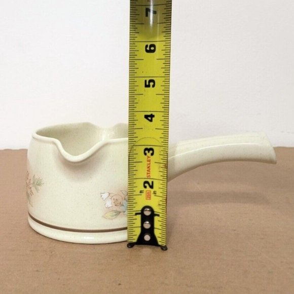 Vintage Royal Doulton Lambethware Florinda Ceramic Gravy Boat Floral Print 1980 - Picture 9 of 10